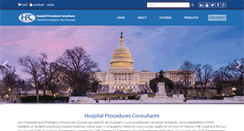 Desktop Screenshot of hospitalprocedures.org